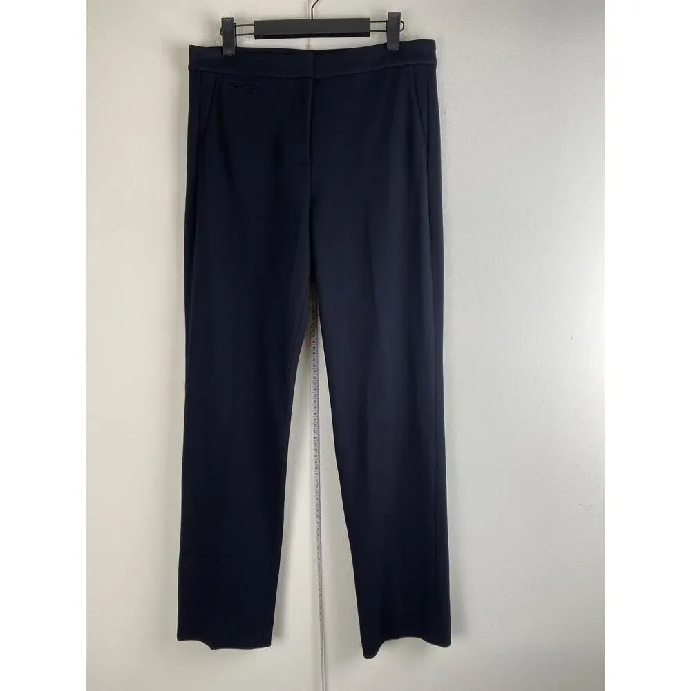 J.Crew Going Out Slim Pant Stretch Twill Black Size 8 NWT